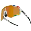 Image de Scicon, Lunettes de sport, Aeroscope cykelbriller world champion white gloss/multimirror bronze (Blanc, Bronze), Blanc