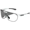 Image de Scicon, Unisexe, Lunettes de sport, AEROTRAIL cykelbriller white gloss/photocromic silver (Blanc brillant, argent photochromique), Blanc, Argent