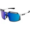 Image de Scicon, Hommes, Lunettes de sport, Lunettes Aerowatt Foza Multimirror Bleu / Blanc (Blanc), Bleu, Blanc