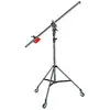 Image de Manfrotto Perche légère 085BS avec support 008B (280 cm, 6 kg), Trépied d'éclairage, Noir