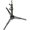 Image de Manfrotto Trépied Low Mini Pro (123 cm, 1.50 kg), Trépied d'éclairage, Noir