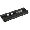 Image de Manfrotto 501PLONG, Plaque de fixation rapide longue (Plateau à dégagement rapide), Trépied : accessoires, Noir