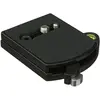 Image de Manfrotto MN 394, dispositif de serrage rapide, version plate (Plateau à dégagement rapide), Trépied : accessoires, Noir