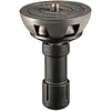 Image de Manfrotto 520BALLSH Nivellierkugel (Rotule de nivellement pour trépied), Trépied : accessoires, Noir
