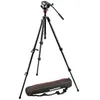 Image de Manfrotto 755CX3 - Trépied - avec Manfrotto MVH500AH