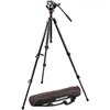 Image de Manfrotto Kit de trépied vidéo (Carbone, Métal), Trépied, Noir