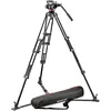Image de Manfrotto Professional fluid video system - Trépied - avec Manfrotto MVH502A Pro Video Head