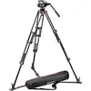 Image de Manfrotto Kit de trépied vidéo (Métal), Trépied, Noir