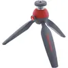 Image de Manfrotto PIXI Mini (Métal), Trépied, Rouge, Gris