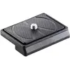 Image de Manfrotto Plaque à dégagement rapide Light 1 / 4 + 3 / 8 compatible avec toutes les têtes RC2 (Plateau à dégagement rapide), Trépied : accessoires, Noir