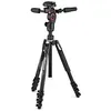 Image de Manfrotto Befree 3D Live Advanced Trépied et Rotule 3D en Aluminium pour Appareils photo et Caméscopes, Support Smartphone, Téléphone, Stabilisateur Supportant jusqu'à 6 kg