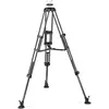 Image de Manfrotto CF Twin MS Tripod 100/75mm (Carbone, Matières plastiques), Trépied, Noir