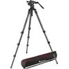 Image de Manfrotto NITROTECH 612 & 536 SINGLE LEG (Carbone), Trépied, Noir