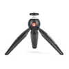 Image de Mini trépied Manfrotto PIXI pour appareil photo avec poignée vidéo, charge 1 kg, fabriqué en, compatible avec hybride, reflex, compact et trépied, noir, poignée, capacité, noir