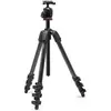 Image de Manfrotto 055XPRO AS carbon tripod w/BH (Carbone), Trépied, Noir