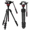 Image de Manfrotto 502 Head w/055 Carbon Tripod (Carbone), Trépied, Noir