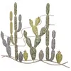 Image de Mauro Ferretti - Cadre en métal Cactus 90 x 2.5 x 64 cm