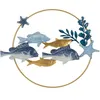 Image de Décoration murale en métal Marine 77 x 5 x 63 cm