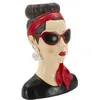 Image de Vase Déco Femme "Hollywood" 27cm Multicolore