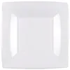 Image de 8 assiettes dessert nice blanc 18 cm - chalayer 005805200000011