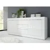 Image de Homemania Armoire multifonctionnelle Basic - Blanc - 102 x 43 x 162 cm