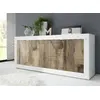 Image de Homemania Armoire multifonctionnelle Basic - Blanc - 210 x 43 x 66 cm