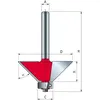 Image de Mèche à chanfreiner FREUD - Ø44 H18,5/61 AL8 Z2 - F03FR01920 -40-10608P