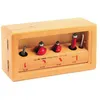 Image de Coffret en bois de 4 fraises défonceuses 02255 - FREUD - F03FR02255