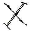Image de Quiklok ql646 - stand clavier x double - noir