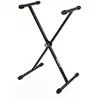 Image de Quik Lok T/10 BK stovas klaviÅ¡iniam instrumentui (Clavier), Pied + support pour instrument, Noir
