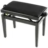 Image de Quiklok PB010BK Banquette Piano Noir Brillant