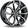Image de Jante Alu Msw Msw 48 - 19 Pouces - Noir Face Polie