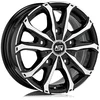 Image de Jante Alu Msw Msw 48 Van - 17 Pouces - Noir Brillant