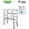 Image de Échafaudage complet alu hauteur de travail 2.80m - FACAL - avec 2 tables + sacoche - PIEGO