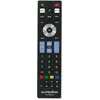 Image de Jolly Line Télécommande de remplacement Compatible avec tous les téléviseurs Samsung, Lg, Sony, Philips et (Télécommande universelle, Infrarouge), Télécommande, Noir