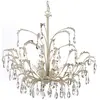 Image de Onli, Suspension, Suspension à 5 lampes avec cristaux, style classique et élégant (E14)