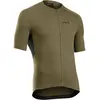 Image de Northwave, Hommes, Maillot de cyclisme, Force 2 (M), Noir, Vert, M
