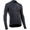 Image de Northwave, Hommes, Maillot de cyclisme, Fahrenheit L/S Trikot (L), Noir, Bleu, L