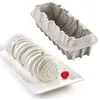 Image de Moule bûche en silicone Lana 29,5x9,5 cm - Silikomart - Gris - Silicone