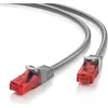 Image de Ewent Cable De Red Cat 6 U/Utp De 20 Metros En Color Gris (U/UTP, UTP, CAT6, 20 m), Câble réseau
