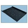 Image de Wp Tablette fixe 1U 350 mm Noir, Armoire serveur : accessoires, Noir