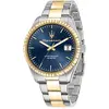 Image de Maserati, Montre, Competizione bib tight hommes, Argent, Or, (Horloge analogique, 43 mm)