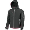 Image de U-Power, Veste de travail, Veste Softshell Metropolis taille M noir/carbon U.POWER (M)