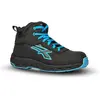Image de U-Power, Chaussures de travail, Chaussure de sécurité haute Owen S3S   Bleue, FiberToe (S3, 47)