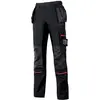 Image de U-Power, Pantalon de travail, WORKWEAR Race noir carbone 44 (38, 44)