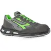 Image de U-Power, Chaussures de travail, Chaussure de sécurité Point taille 42 grise/verte S1P SRC EN ISO 20345 Velours/nylon (S1P, 42)