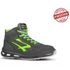 Image de U-Power, Chaussures de travail, Chaussures de sécurité HUMMER S3 CI Noir-Vert (S3, 40)