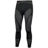 Image de U-Power, Unisexe, Sous-vêtement fonctionnel, Collant thermique CHAMONIX Black Carbon taille (M, S), Noir
