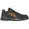 Image de U-Power, Chaussures de travail, Chaussure de sécurité BRUCE Gr.46 noir/orange S1P SRC ESD EN20345 Nyl.U.POWER (S1P, 46)