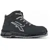 Image de U-Power, Chaussures de travail, Bottes de sécurité Morrison Gr.42 noir-gris S3 CI SRC ESD EN20345 PUTEK Plus (S3, 42)
